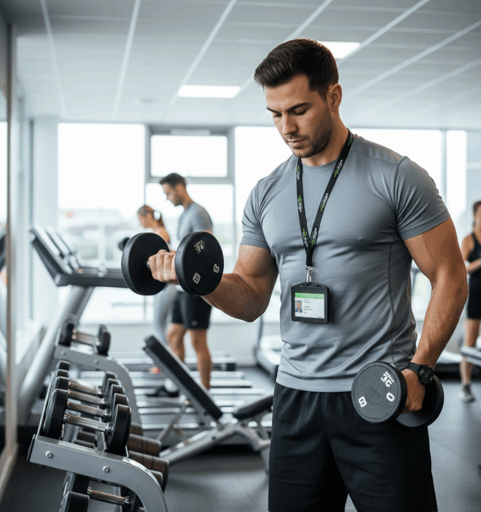 Happy Bodies lanyard