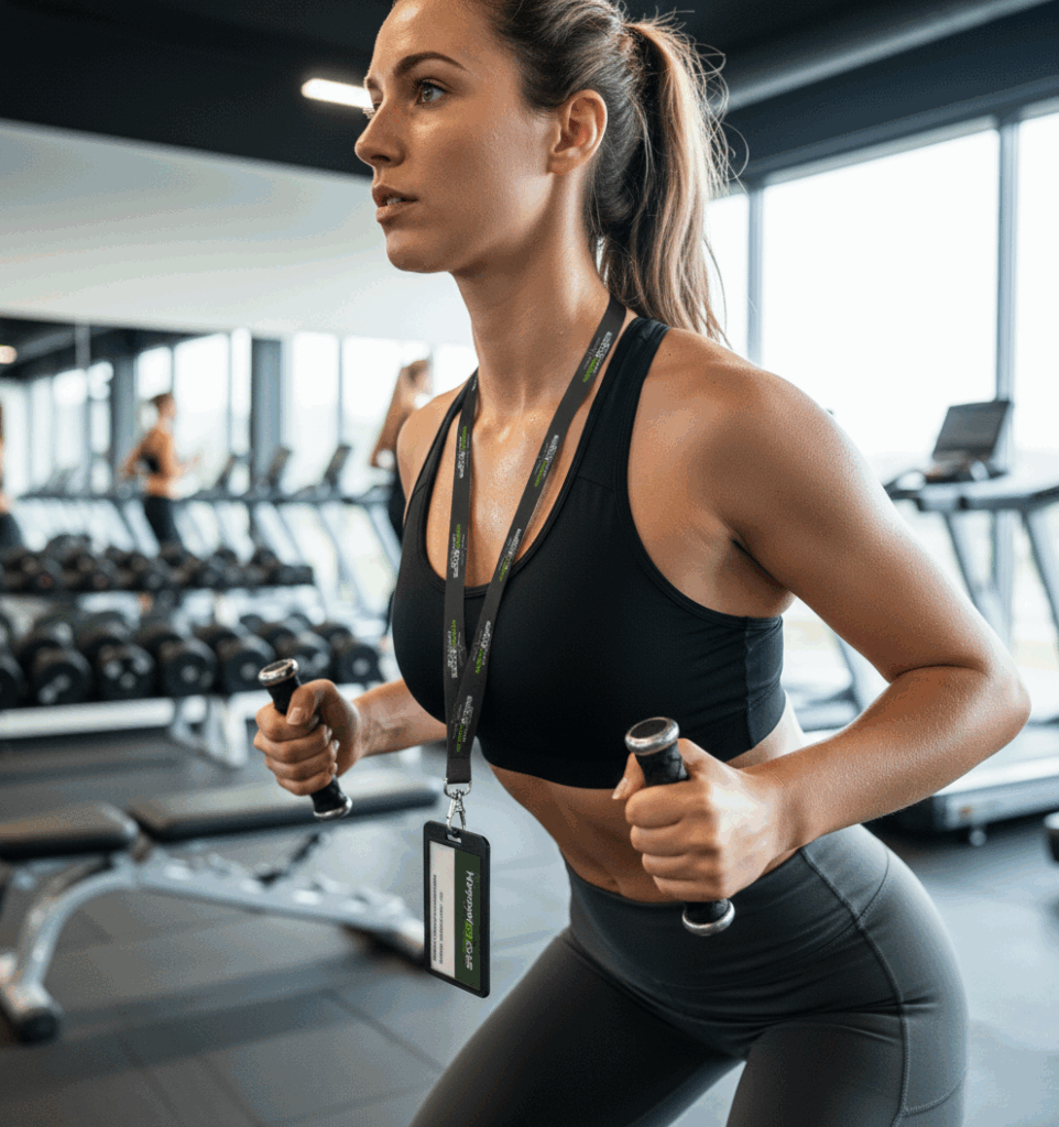 Happy Bodies lanyard