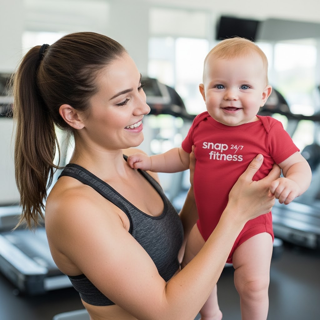 Snap Fitness - Romper - Concept 2 - Snap Fitness