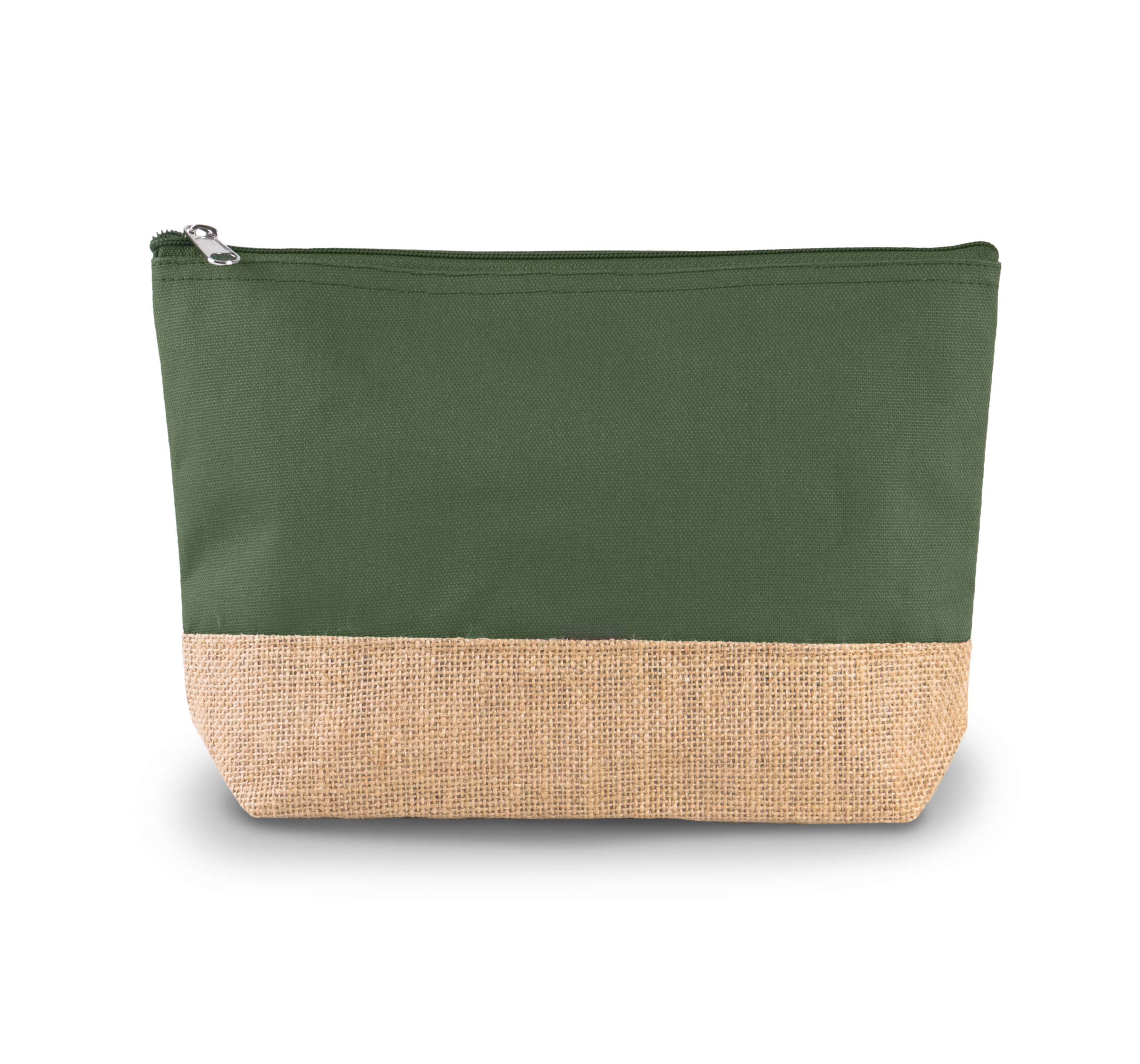 PS_KI0276_DUSTYLIGHTGREEN-NATURAL - Jutedraagtassen
