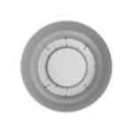 Top-down view of a circular dial with numbered segments from 1 to 8 around the inner ring.