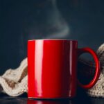 Steaming mug and warm scarf - Hidalgo