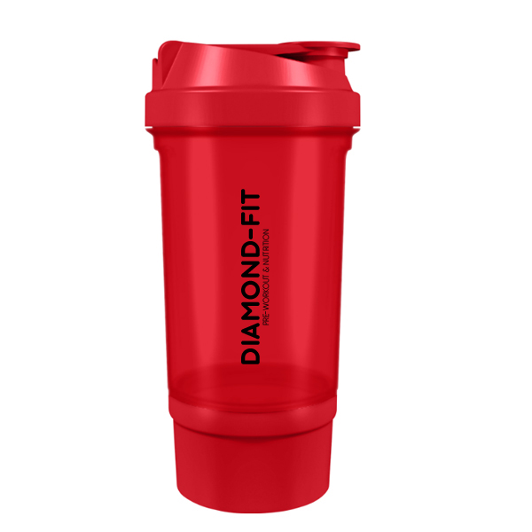Shaker-Plus-Rood-Red-RoT-2 - Bidons & Shakers