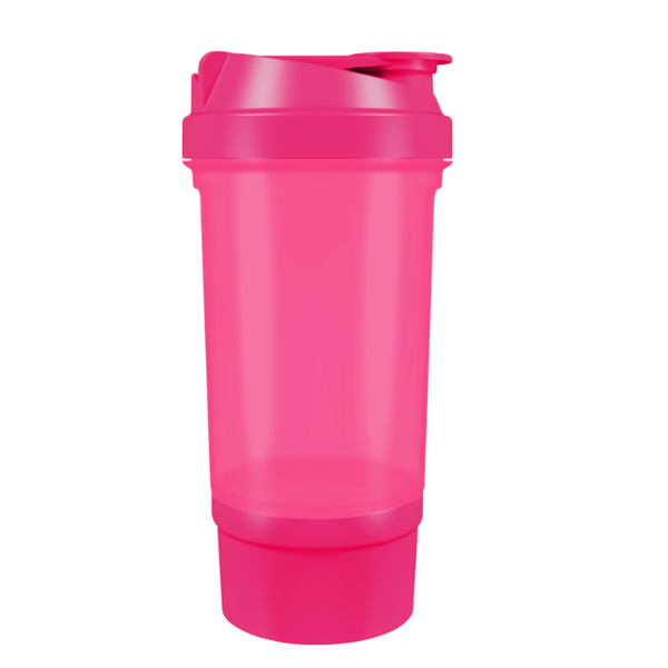 Shaker-Plus-Roze-Pink - Bidons & Shakers