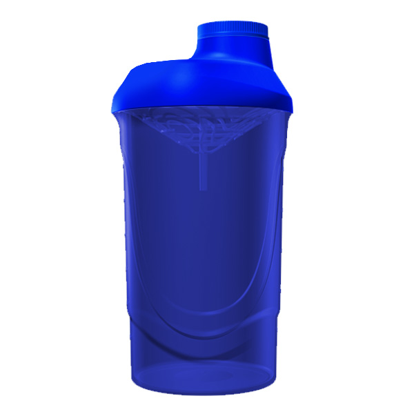 shaker-shakerstore-waveshaker-600cc-zwart-stunning-blue-hidalgo - Bidons & Shakers