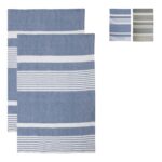 Hamamtuch Sagaform Ella 2er-Set recycelt 50x70