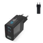 Sitecom CH-1001 30W GaN Power Delivery Wall Charger with LED display