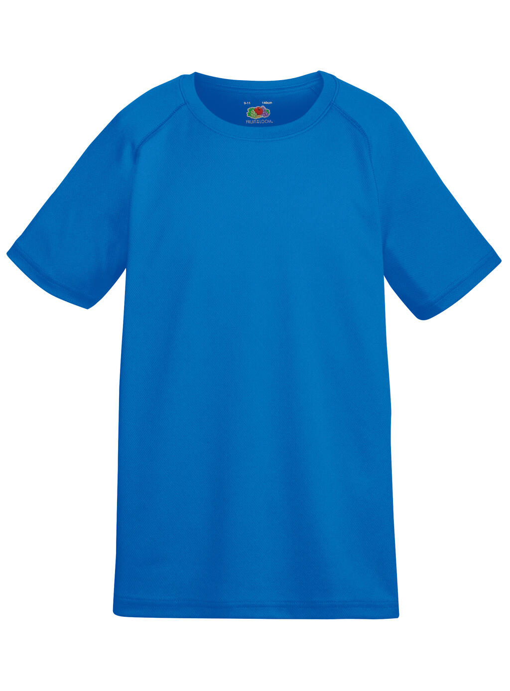 Kinder Sport T-Shirt mit Logo-Druck, atmungsaktiv