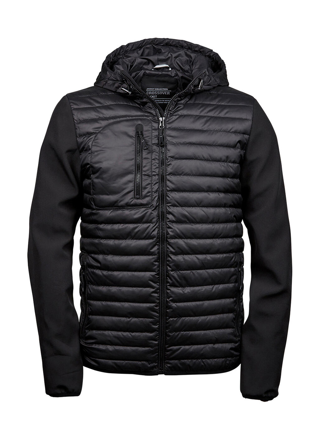 Softshell Jacke mit Kapuze bedruckbar wasserabweisend