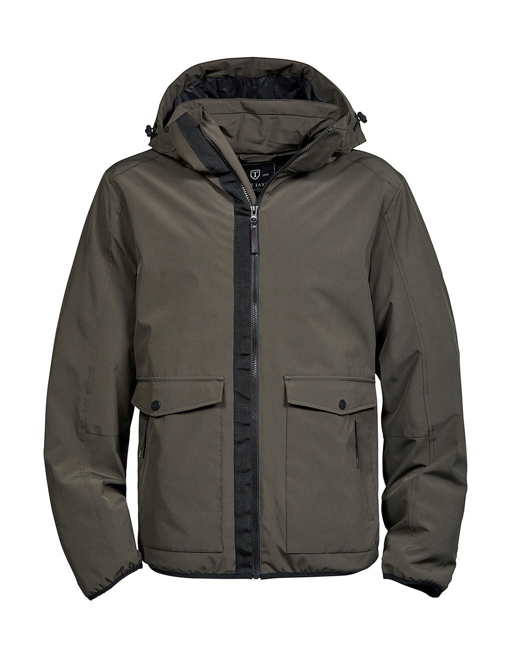 Softshell Jacket Custom Logo Detachable Hood Water-Repellent